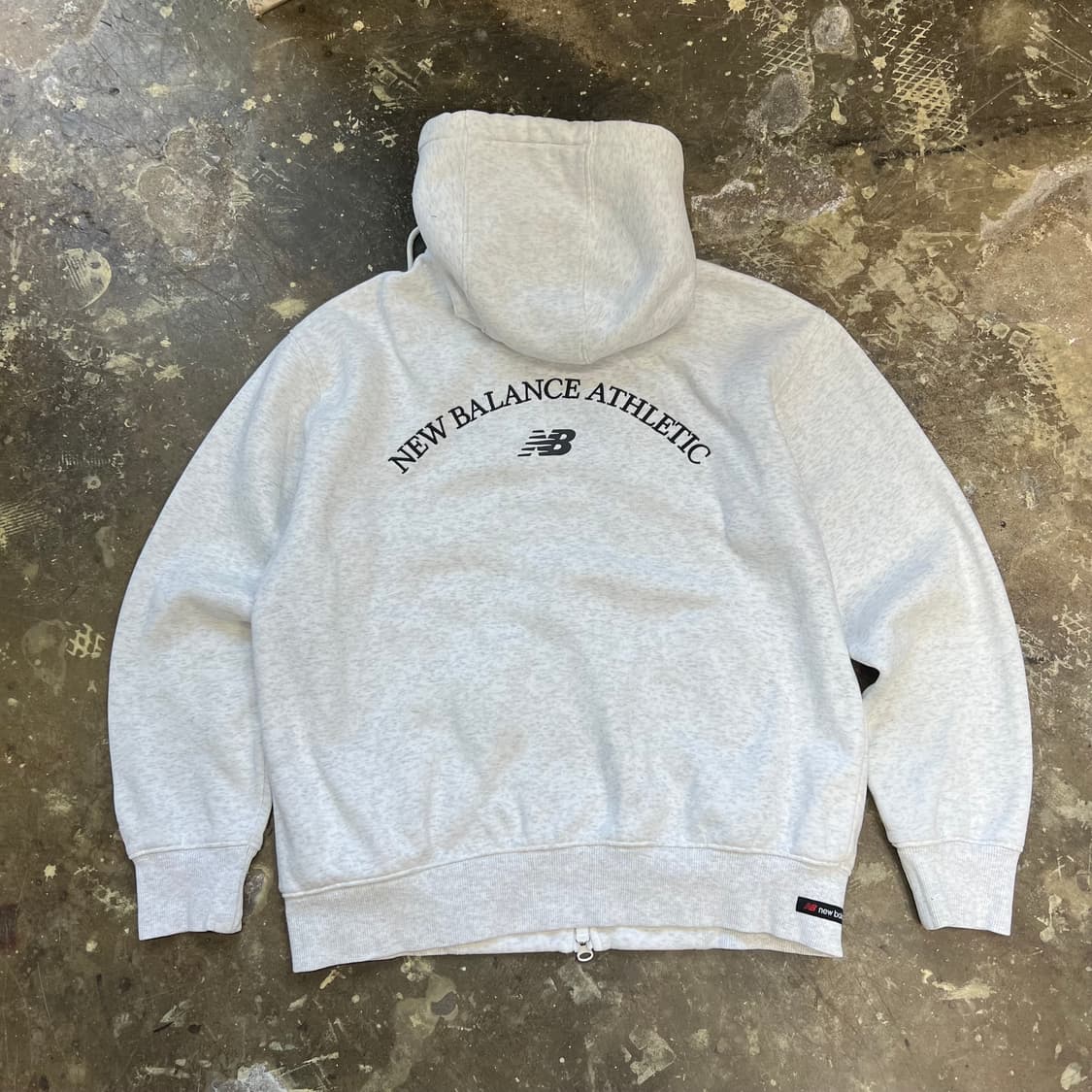 S) 뉴발란스 기모 후드집업자켓 점퍼 남녀공용 상품이미지2