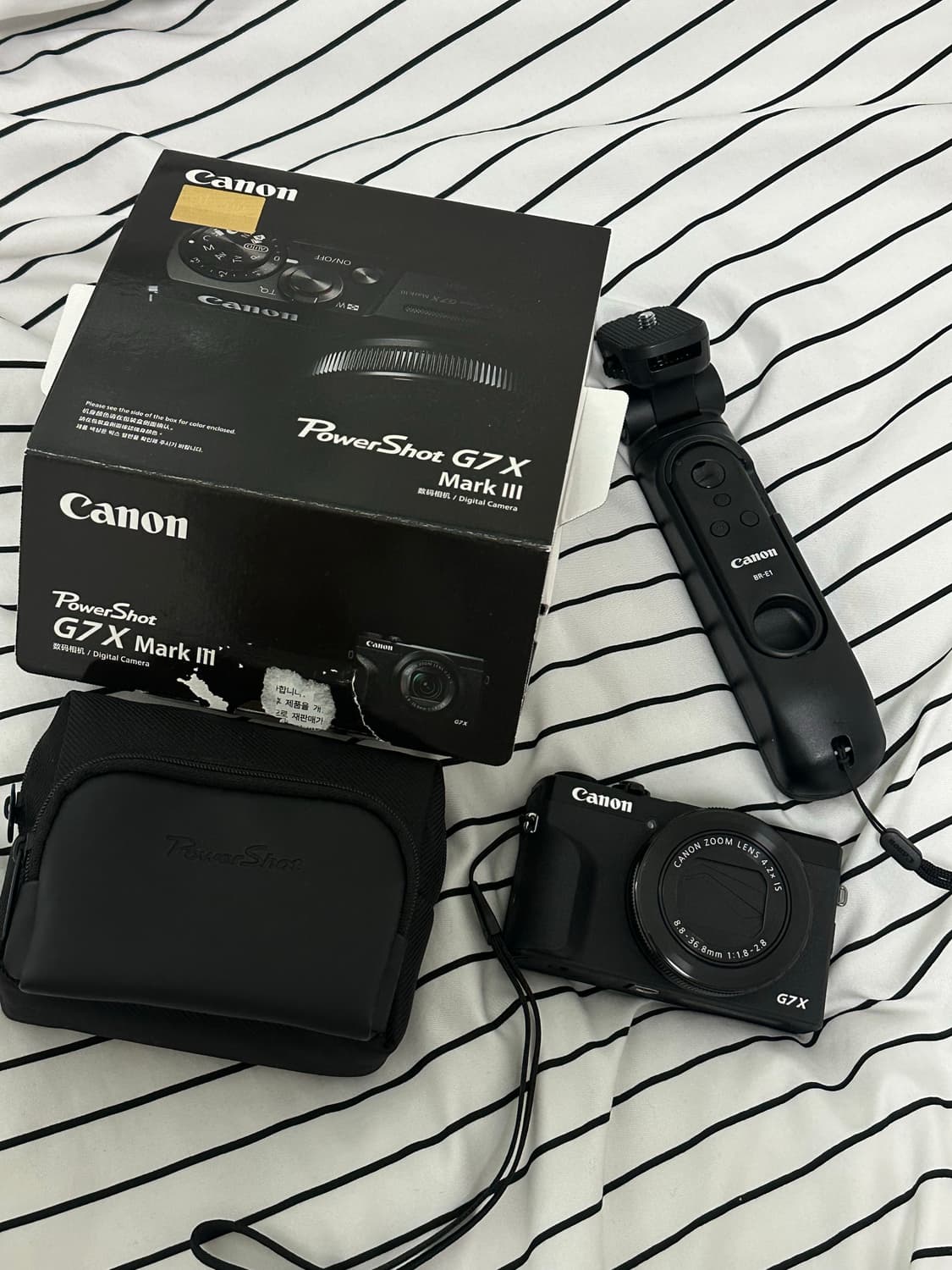 캐논 g7x mark 3 + 캐논 정품 삼각대 그립 상품이미지1