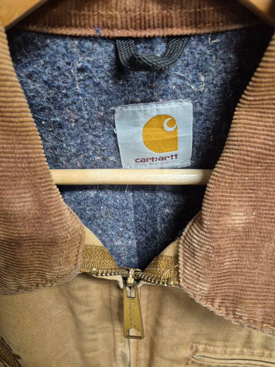 vtg carhartt 90s 칼하트 j01 덕 캔버스 디트로이트 자켓 상품이미지2