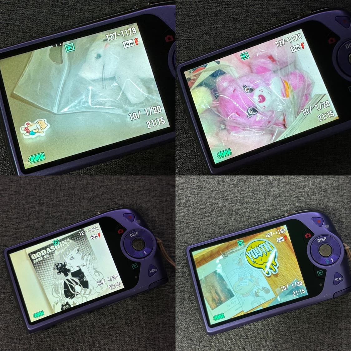 레드벨벳 조이 디카 💜카시오 엑슬림 EX-Z2000 퍼플 (z2300 상품이미지8