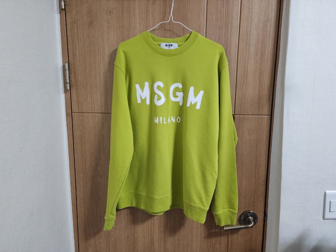 (105)남성 MSGM 맨투맨 티셔츠 상품이미지1