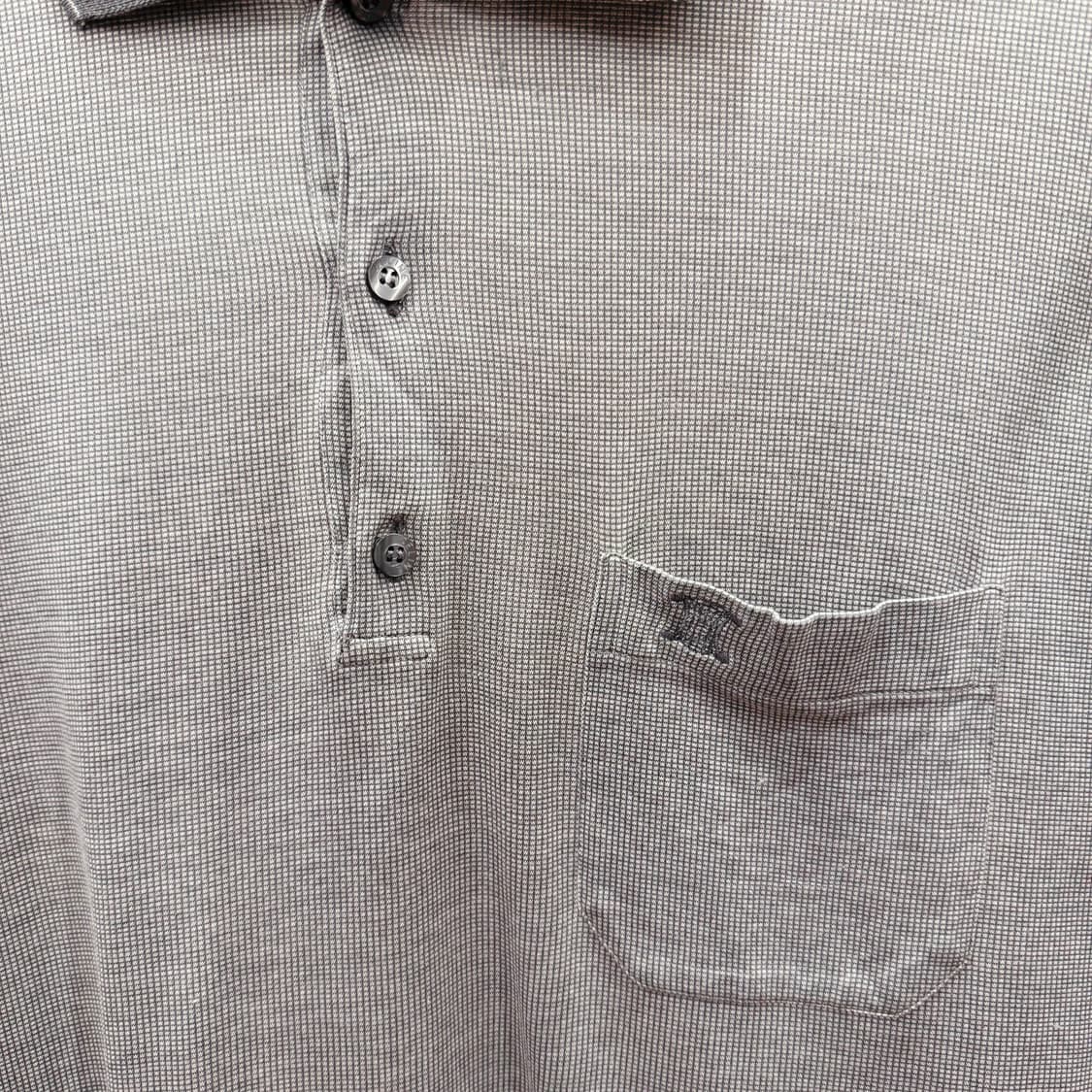 셀린느 옴므 패턴 반팔 카라티 포켓 디테일 클래식 그레이 상품이미지6