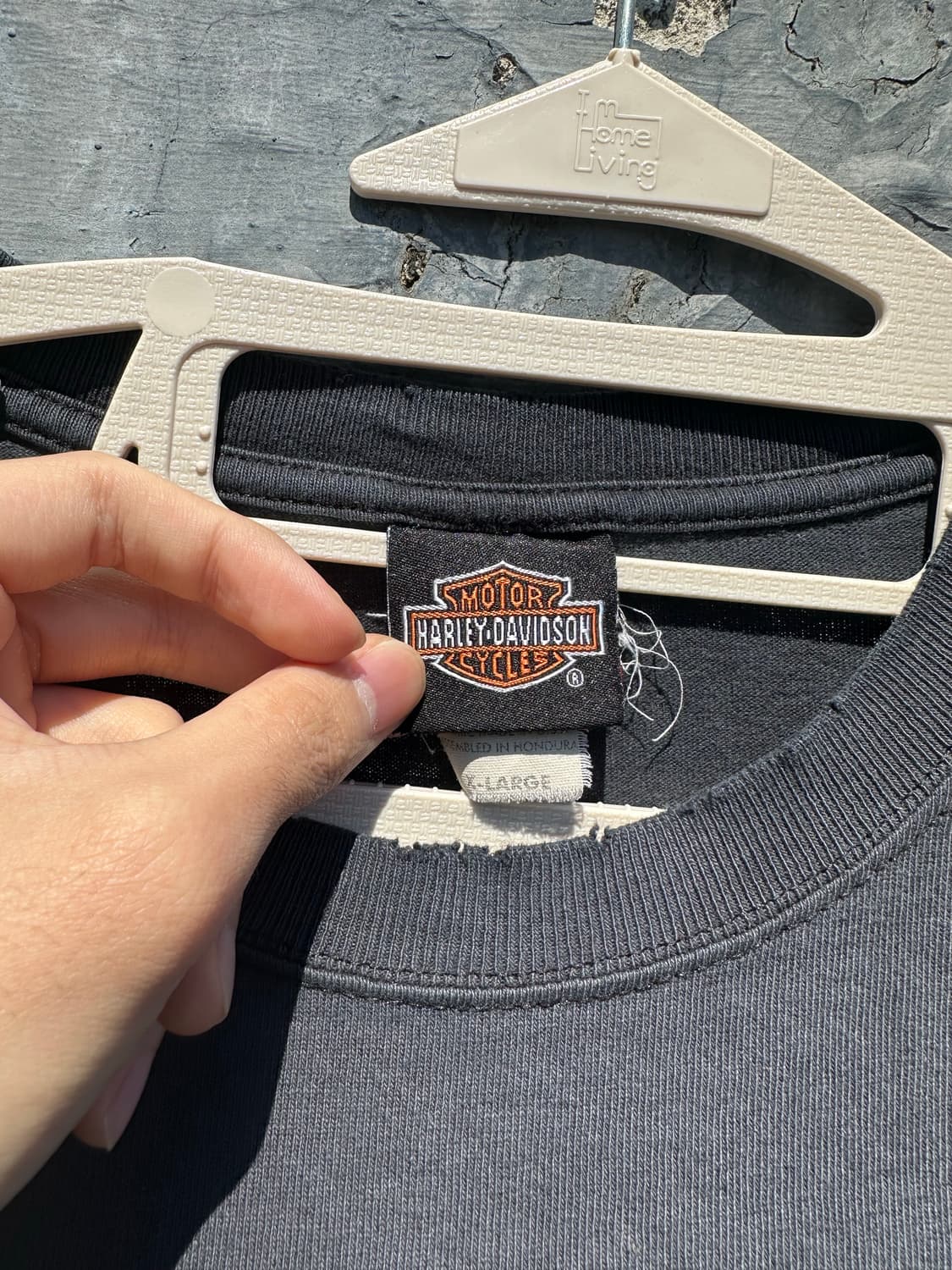 빈티지 할리데이비슨 플레임 롱슬리브 상품이미지3