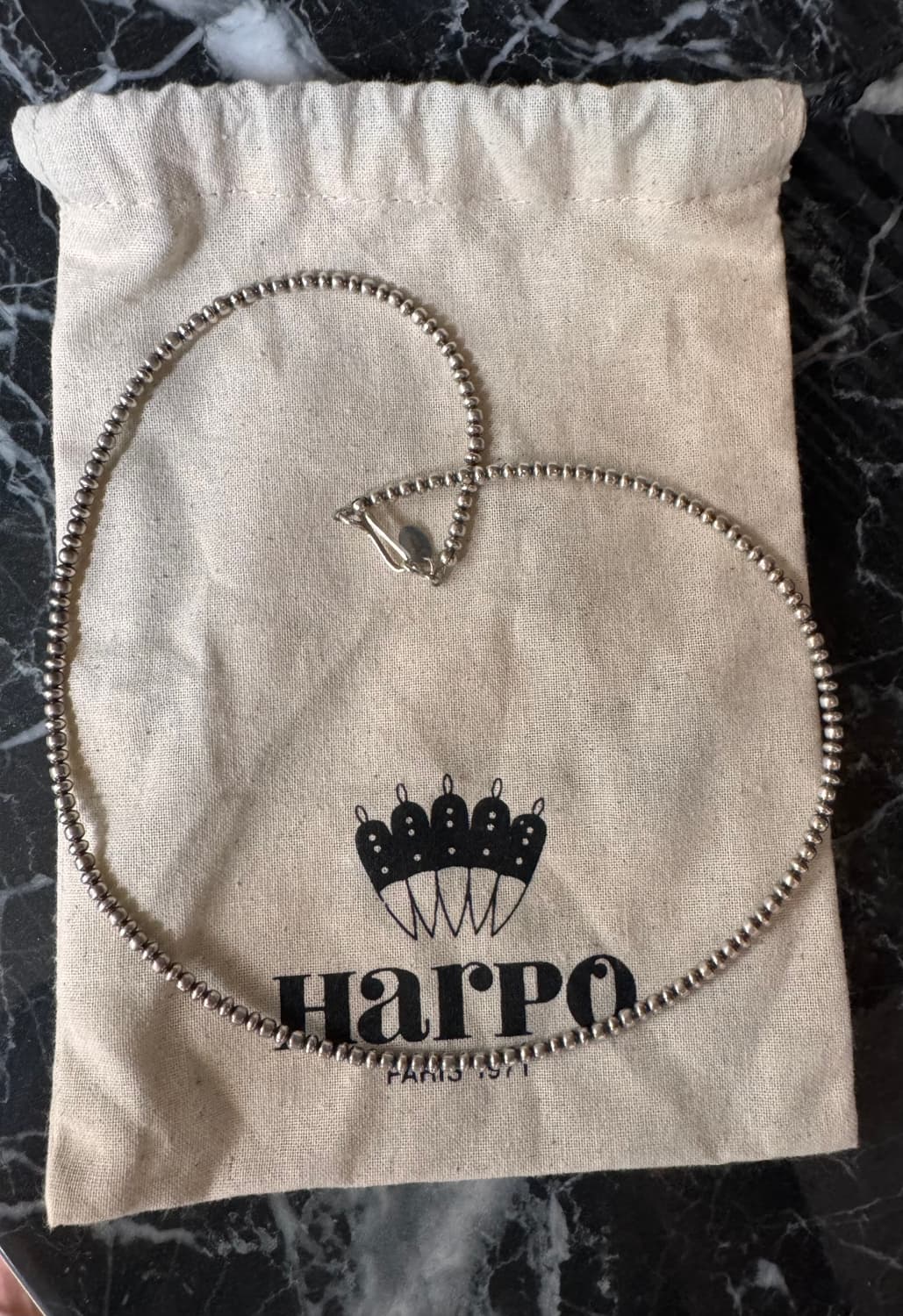 아르포 파리 실버 믹스 볼 체인 목걸이 3mm (47cm) 상품이미지1