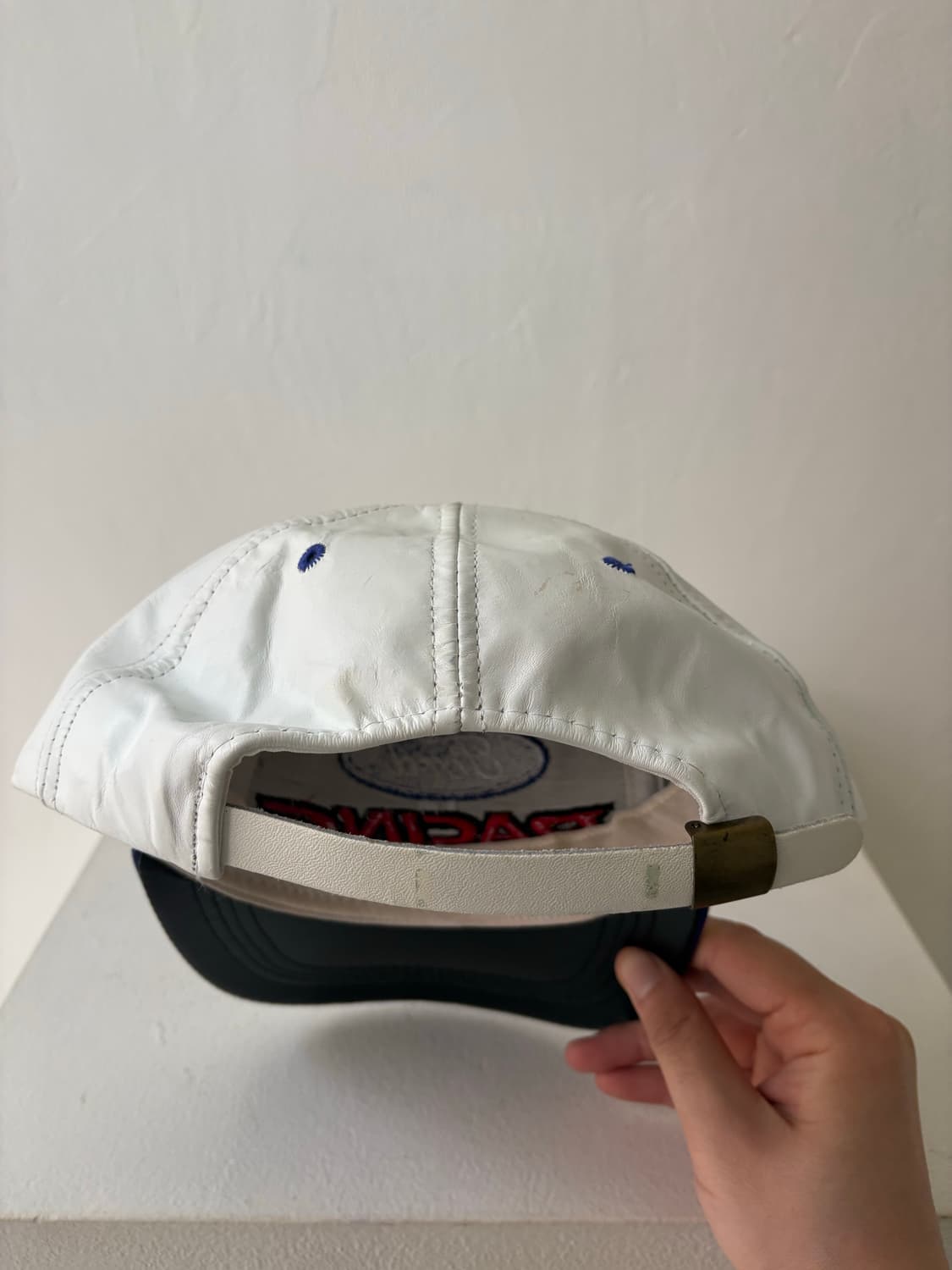 90's  Ford NASCAR Leather Ball Cap. 상품이미지6