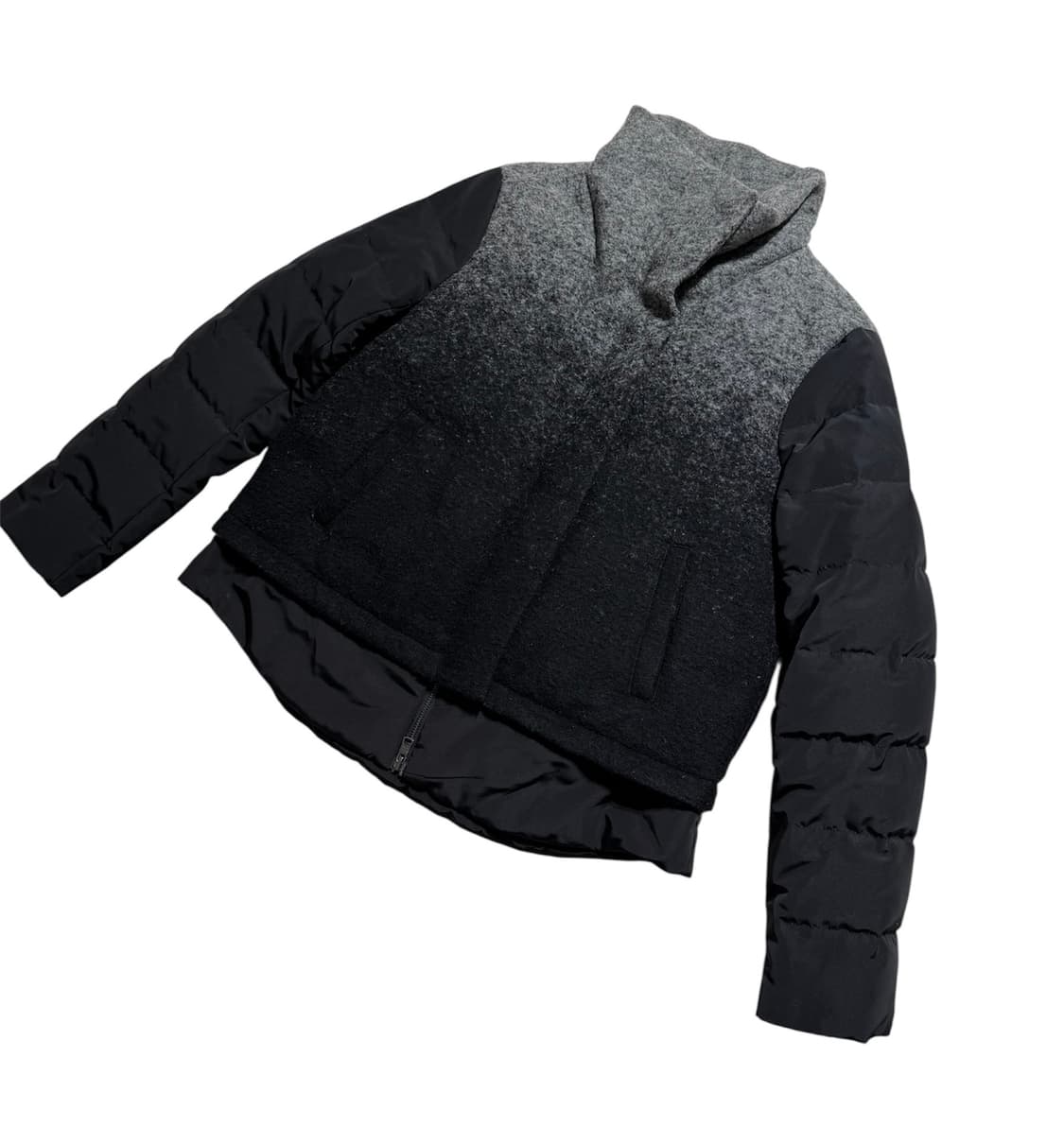 아르마니 익스체인지 그라데이션 덕다운 패딩점퍼 상품이미지4