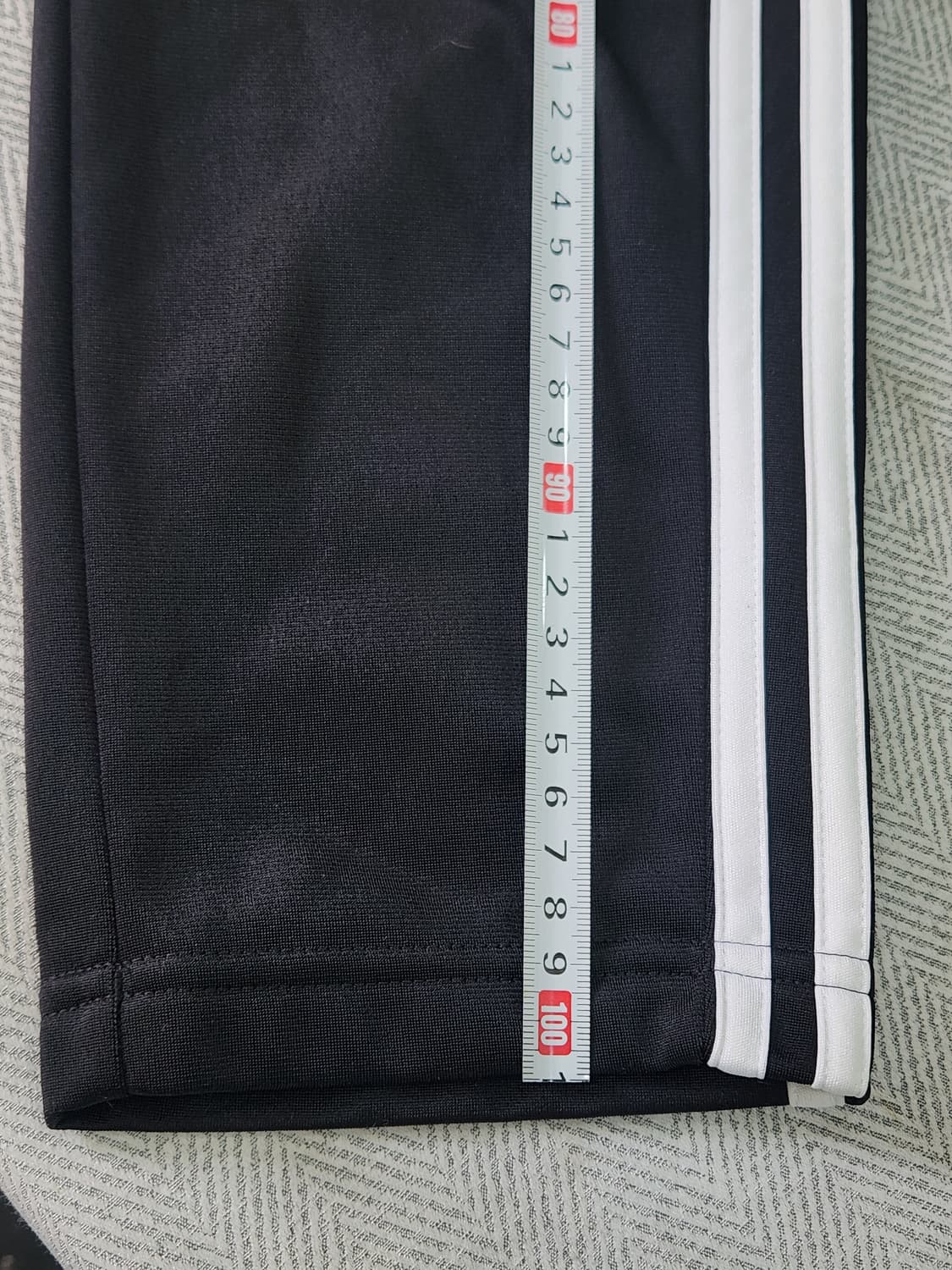 [M] 아디다스 삼선 트레이닝 팬츠 블랙 M 상품이미지10