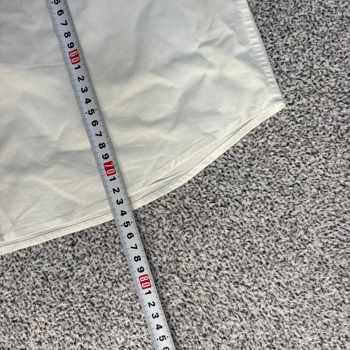 105 란찌 화이트 셔츠 남방 0303J 상품이미지6