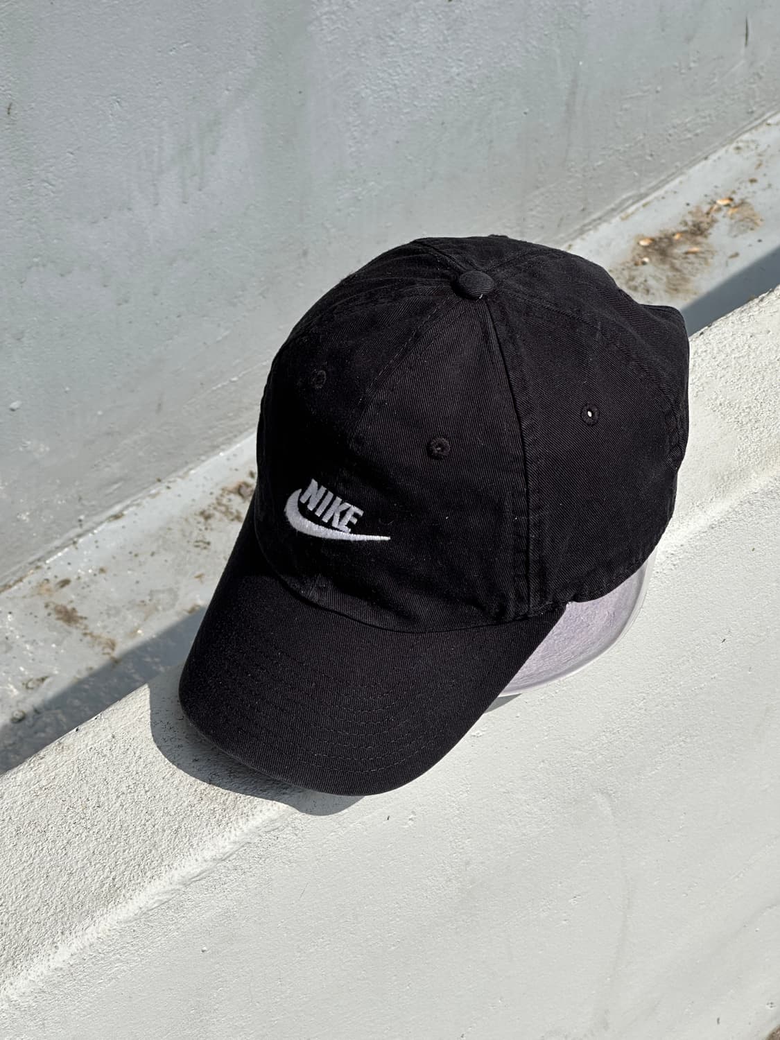 [F] 나이키 로고 레거시91 블랙 볼캡 모자 상품이미지2