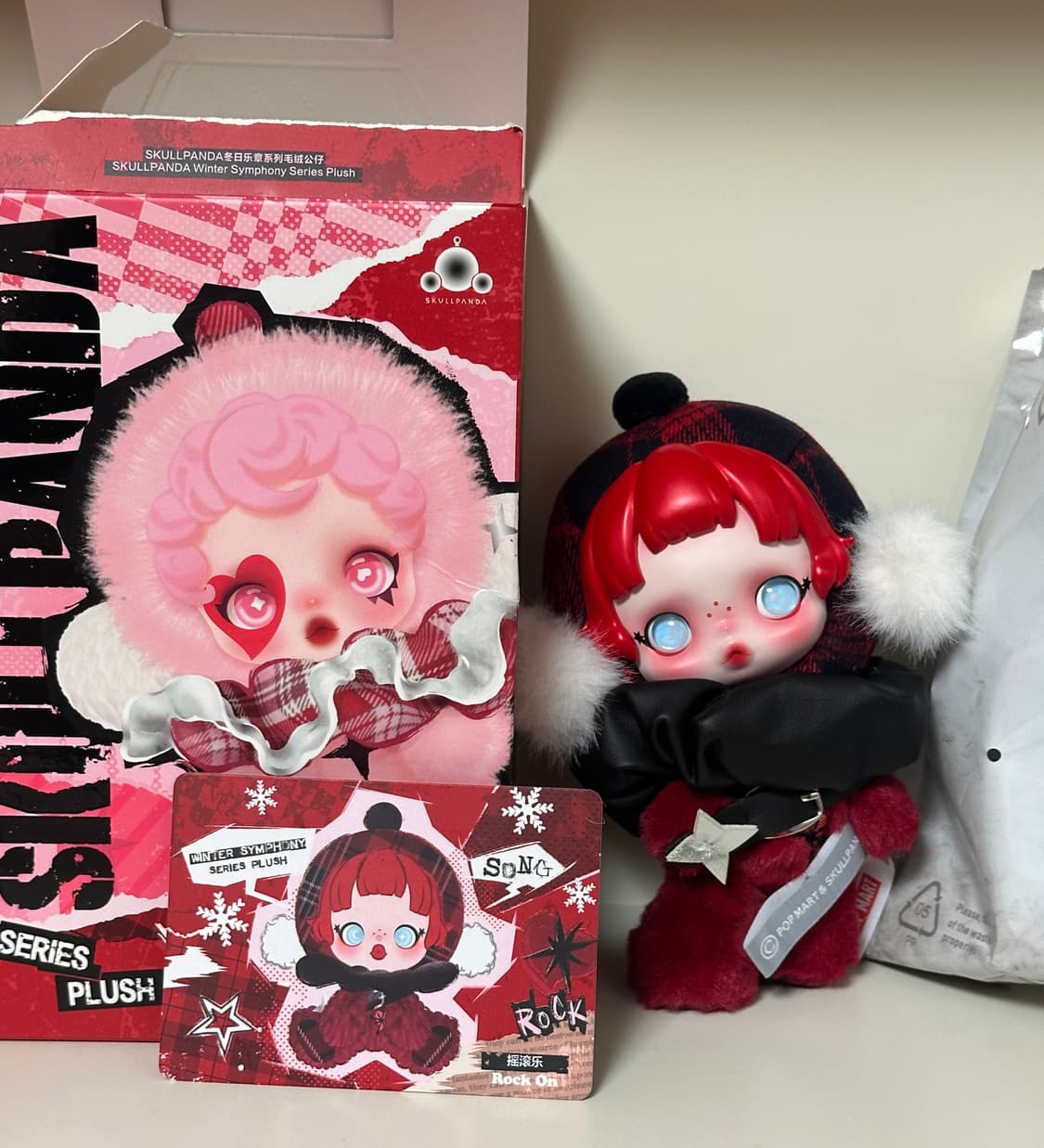새상품) 팝마트 스컬판다 겨울 교향곡 록 음악 상품이미지2