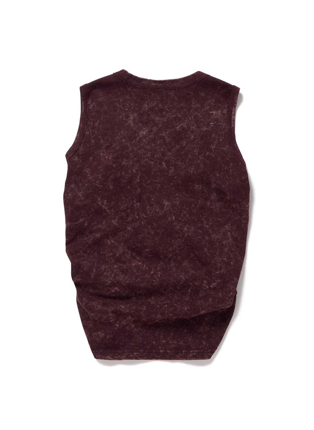 [F]퍼버즈 26ss 브레이드 탱크 슬리브리스 탑/레드 상품이미지4