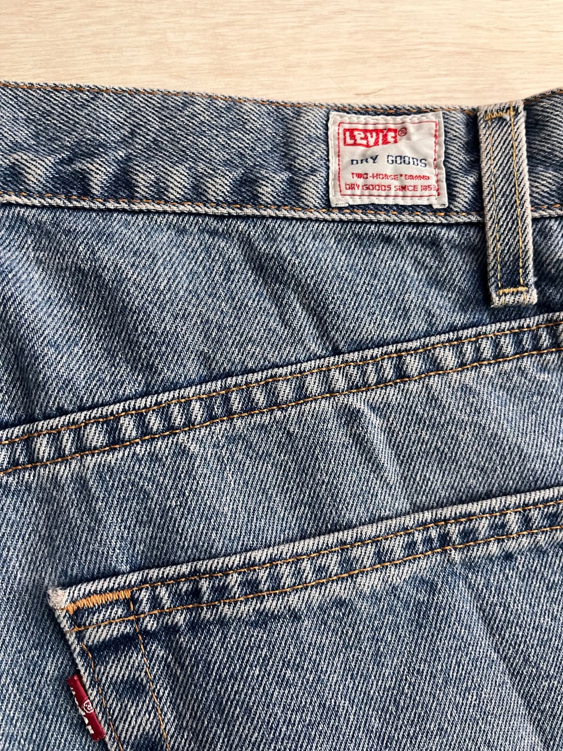 90s 리바이스 드라이 굿즈 569 라지 스트레이트 상품이미지5