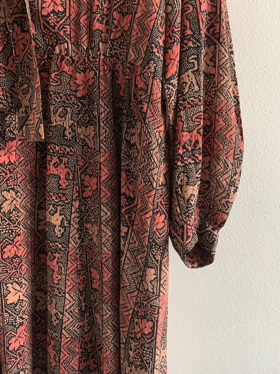 Oriental tie neck dress 상품이미지4