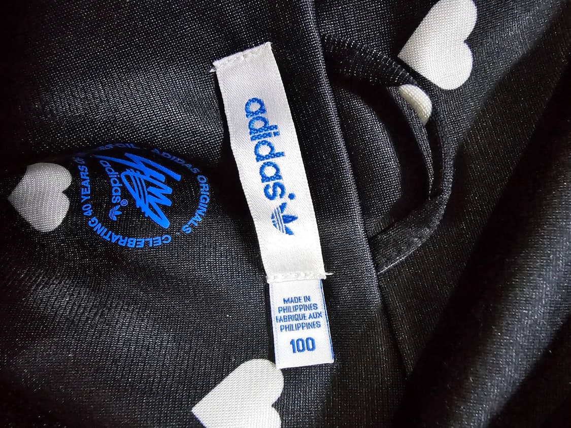 아디다스 여자 하트 도트 트랙탑 져지집업 95~100 상품이미지5