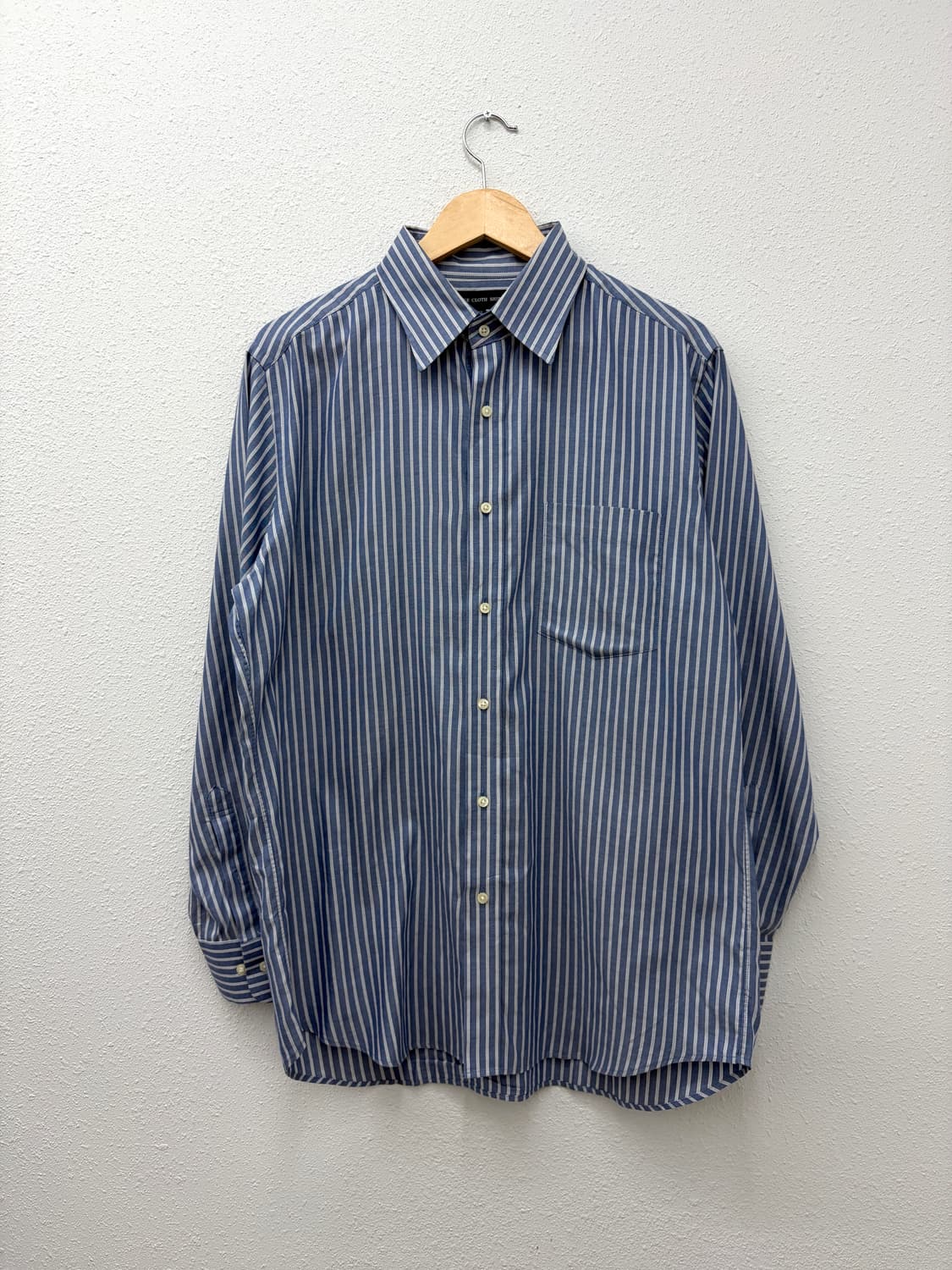 UNIQLO 파인클로스 스트라이프 셔츠 상품이미지1