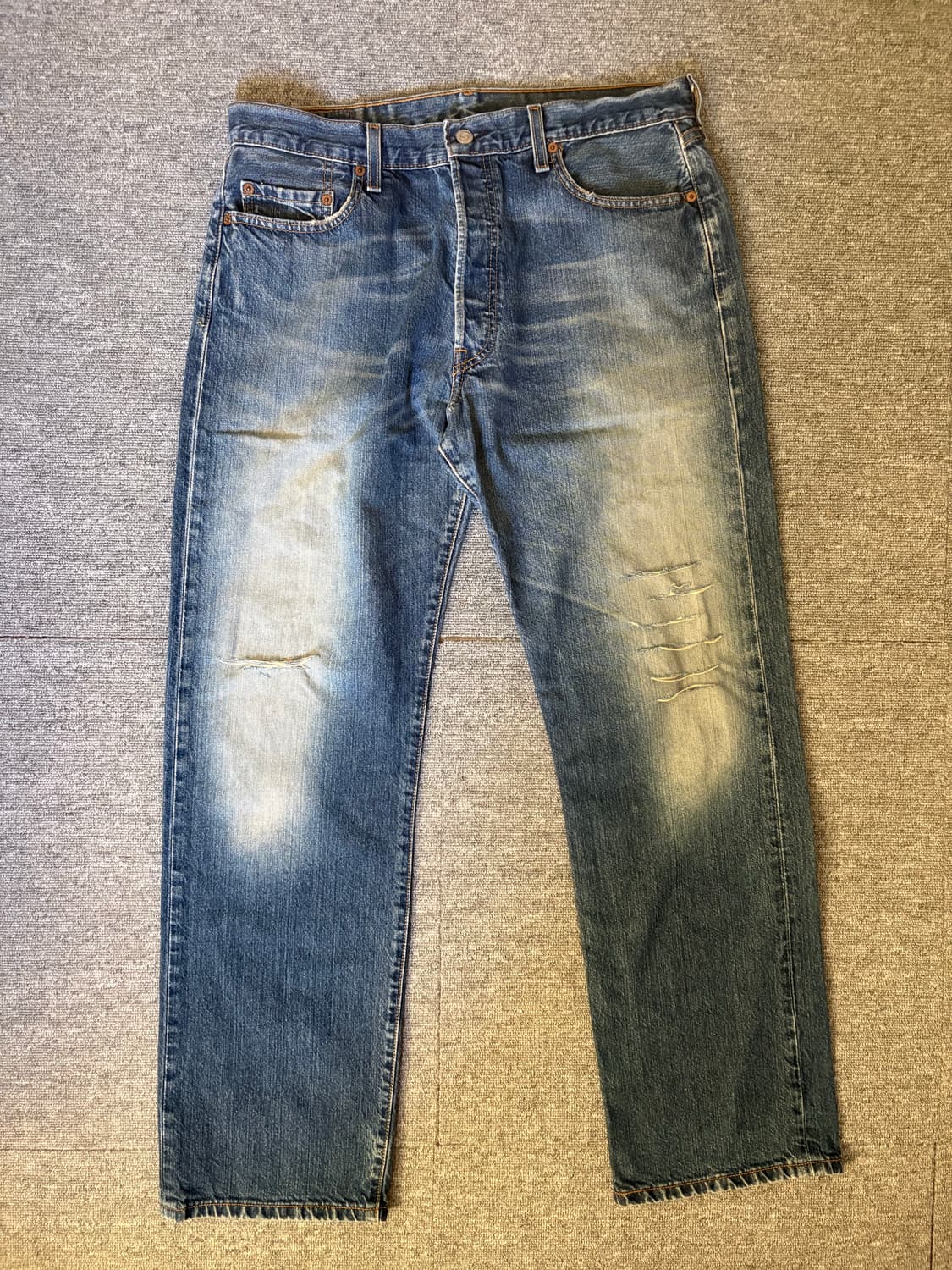 [W36 L32] 리바이스501 데님팬츠/ 12 상품이미지2