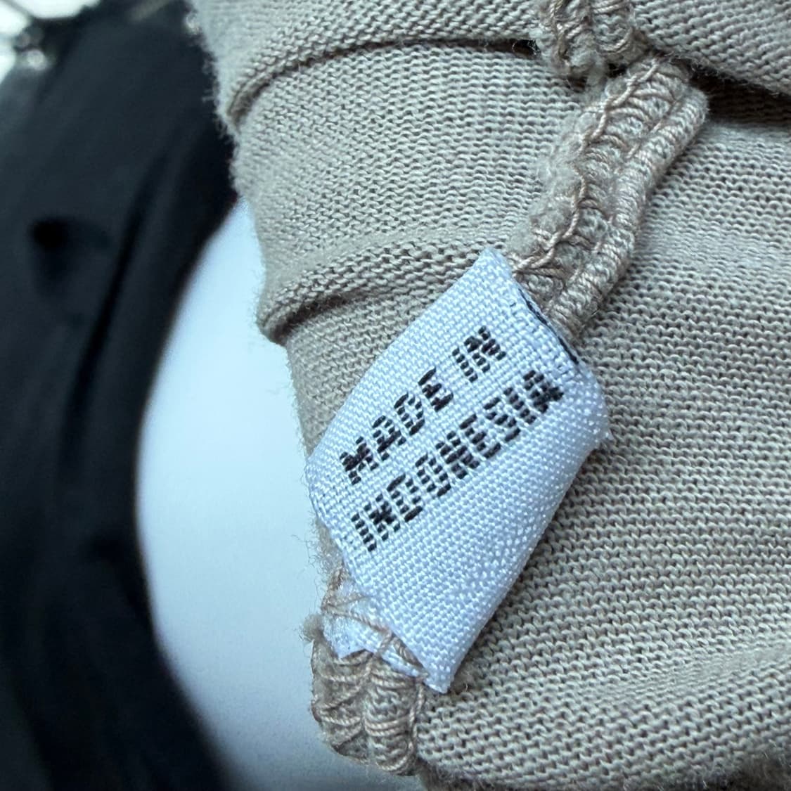 Potente 해골 프린팅 스판 반팔 상품이미지5