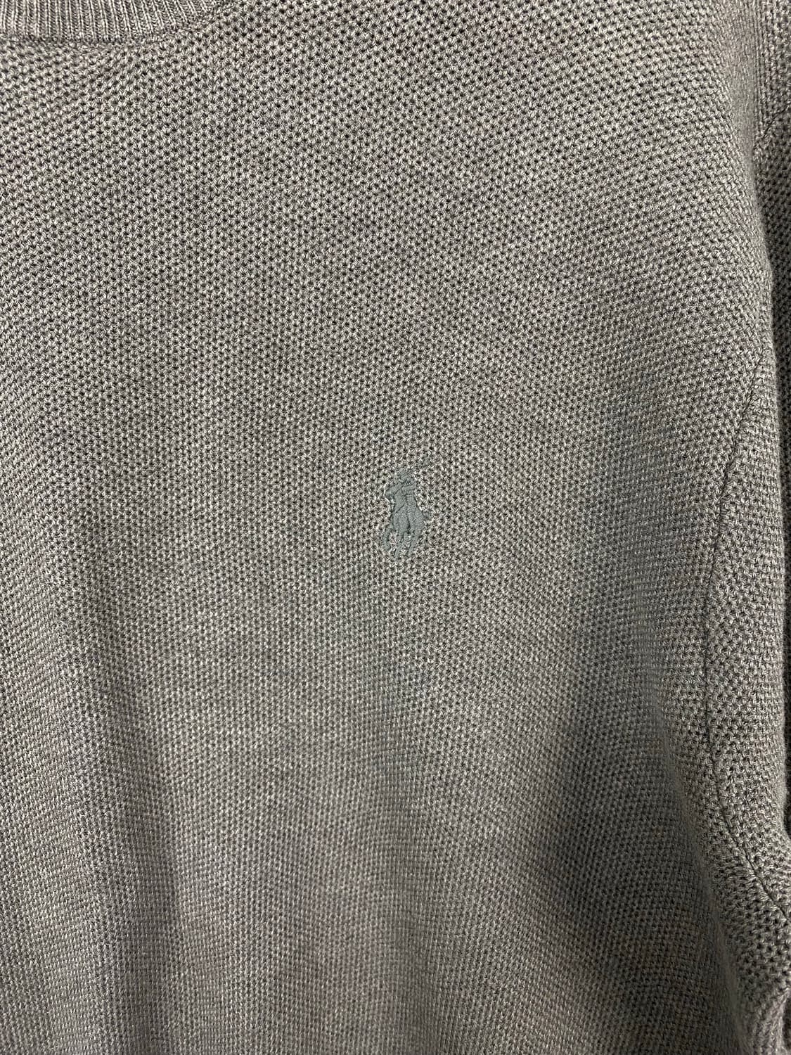 폴로 랄프로렌 그레이 와플 니트 M 상품이미지3