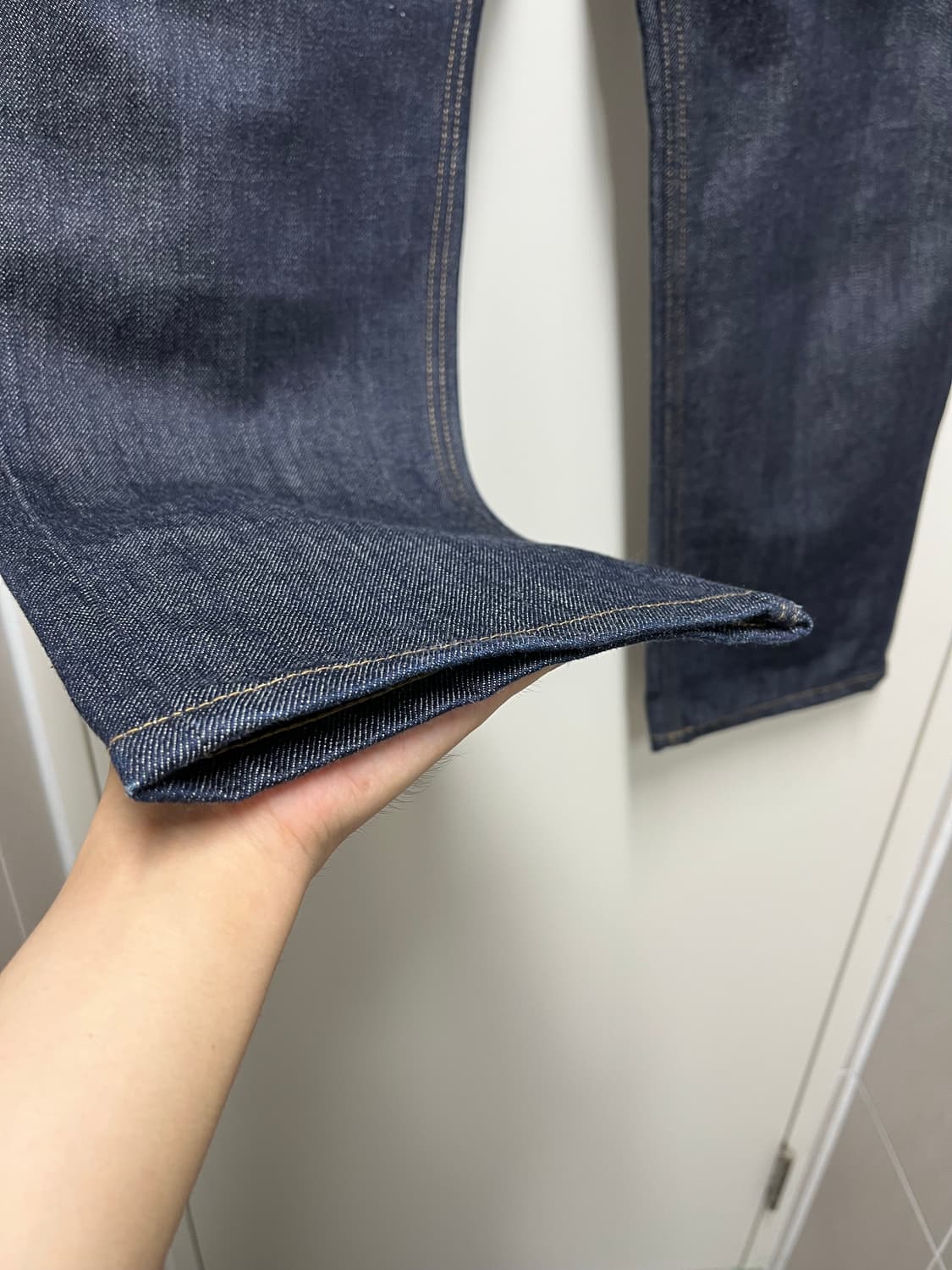 브라운야드 레귤러 셀비지 데님 인디고  3 상품이미지2