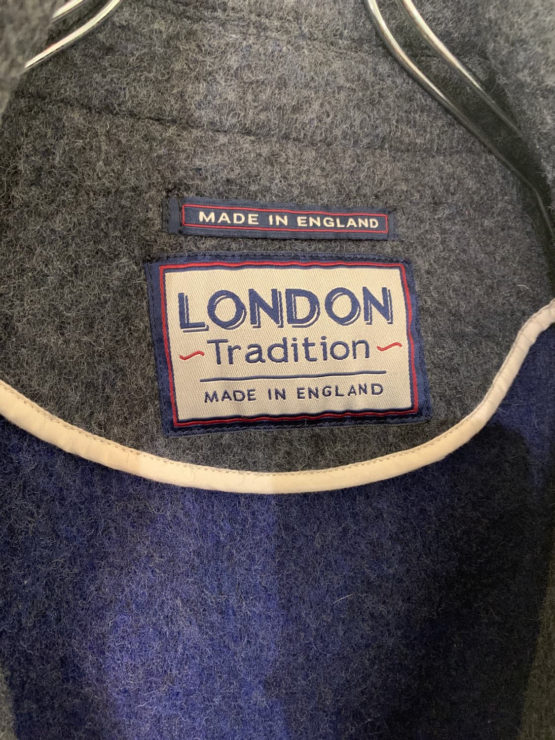 런던트레디션 더플코트 챠콜컬러 상품이미지6