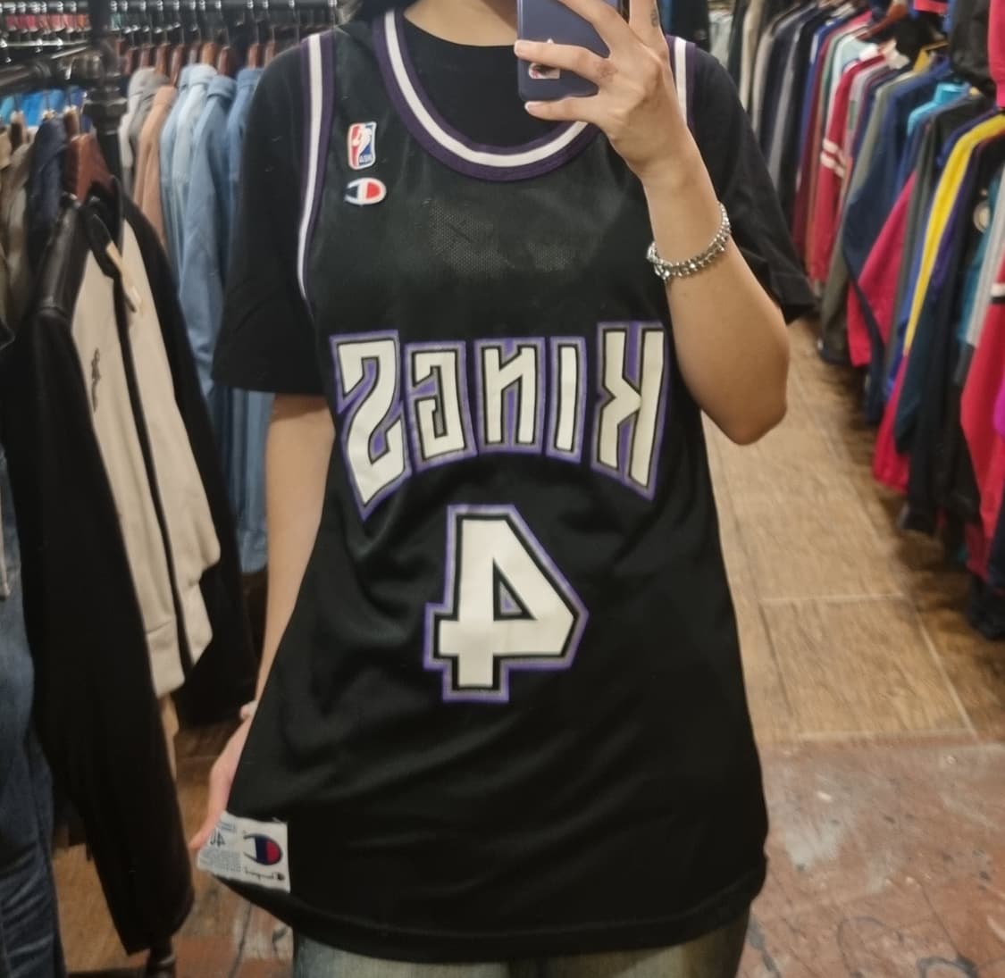 [Hi] NBA 챔피온 농구나시 블랙 상품이미지1