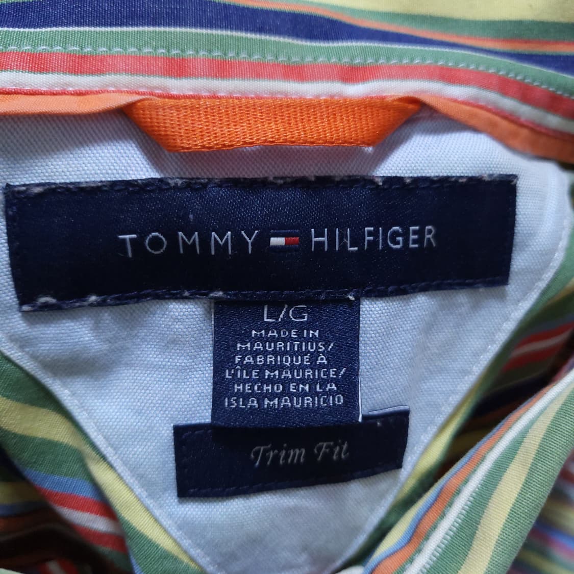 타미힐피거 남성 셔츠 L 0310 뽀샤샤 상품이미지6