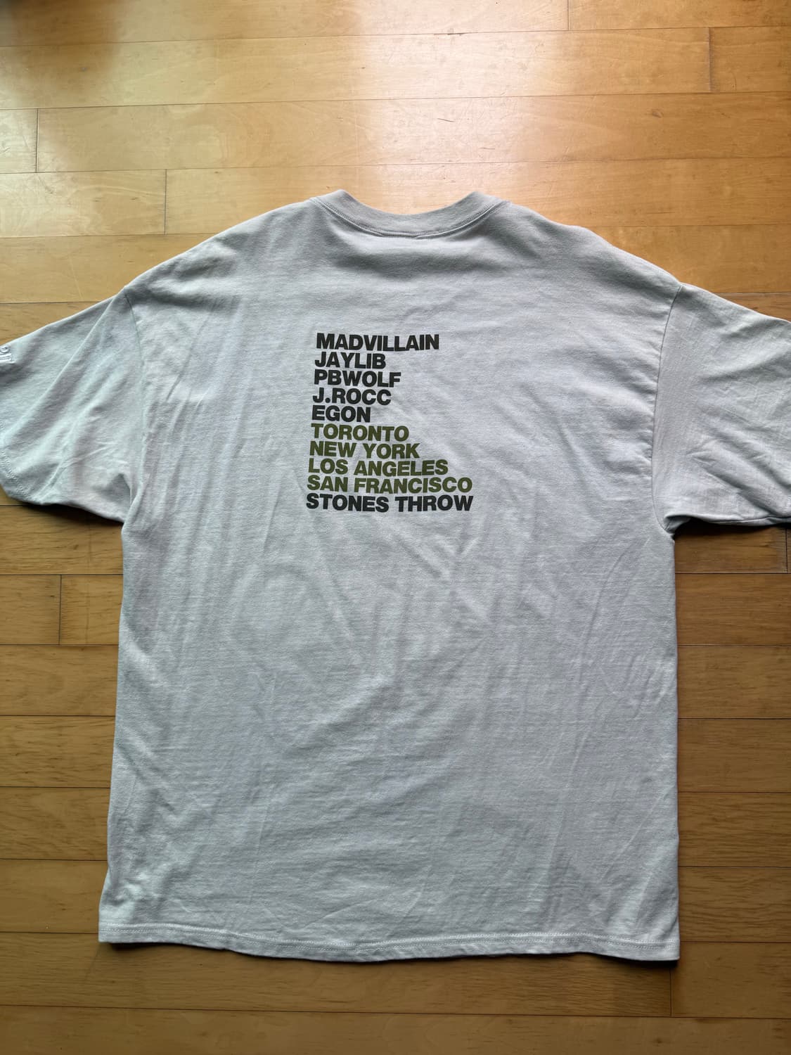 2003 MF DOOM 리스닝 파티 50장 한정 티셔츠 XL 상품이미지9