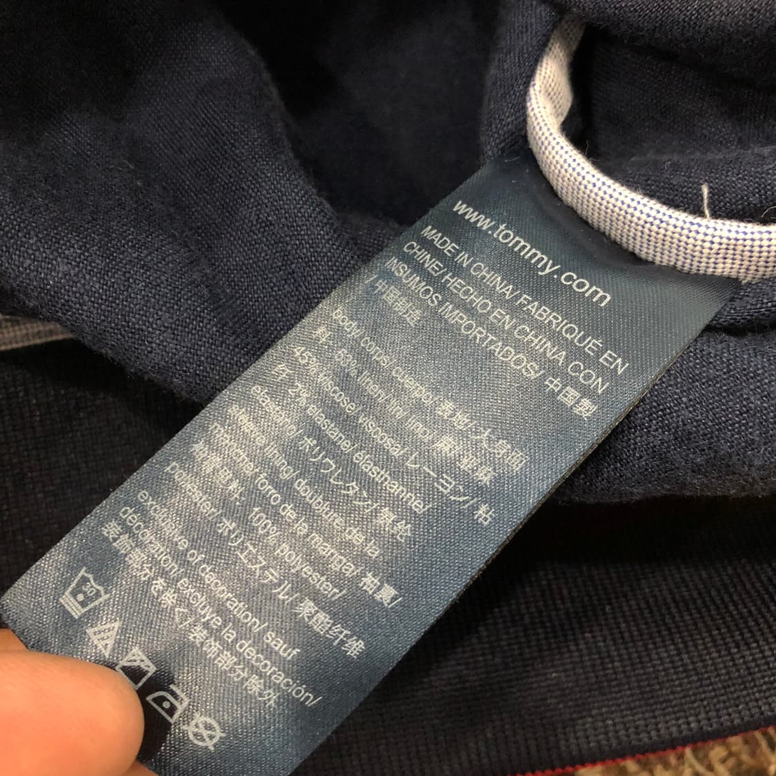 L 타미힐피거 블루종 봄버자켓 상품이미지5