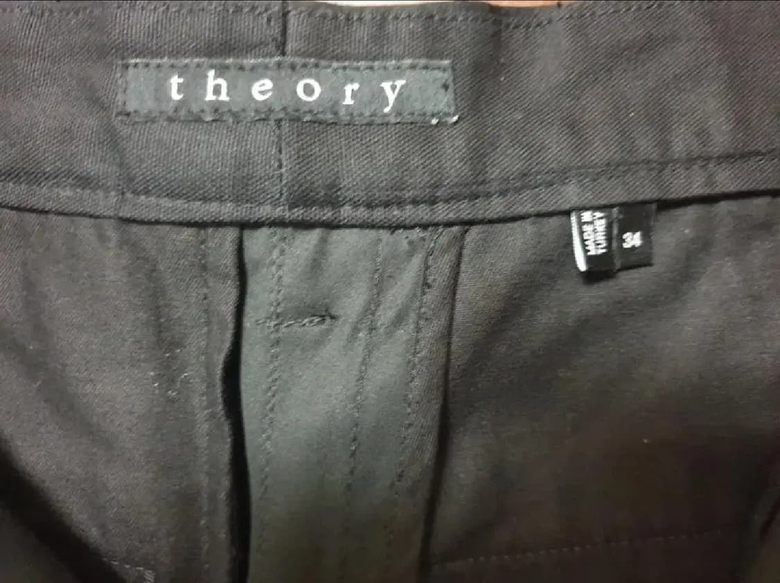 명품 띠어리(theory) 스트레치 실켓가공 데님바지 31~32" 상품이미지4