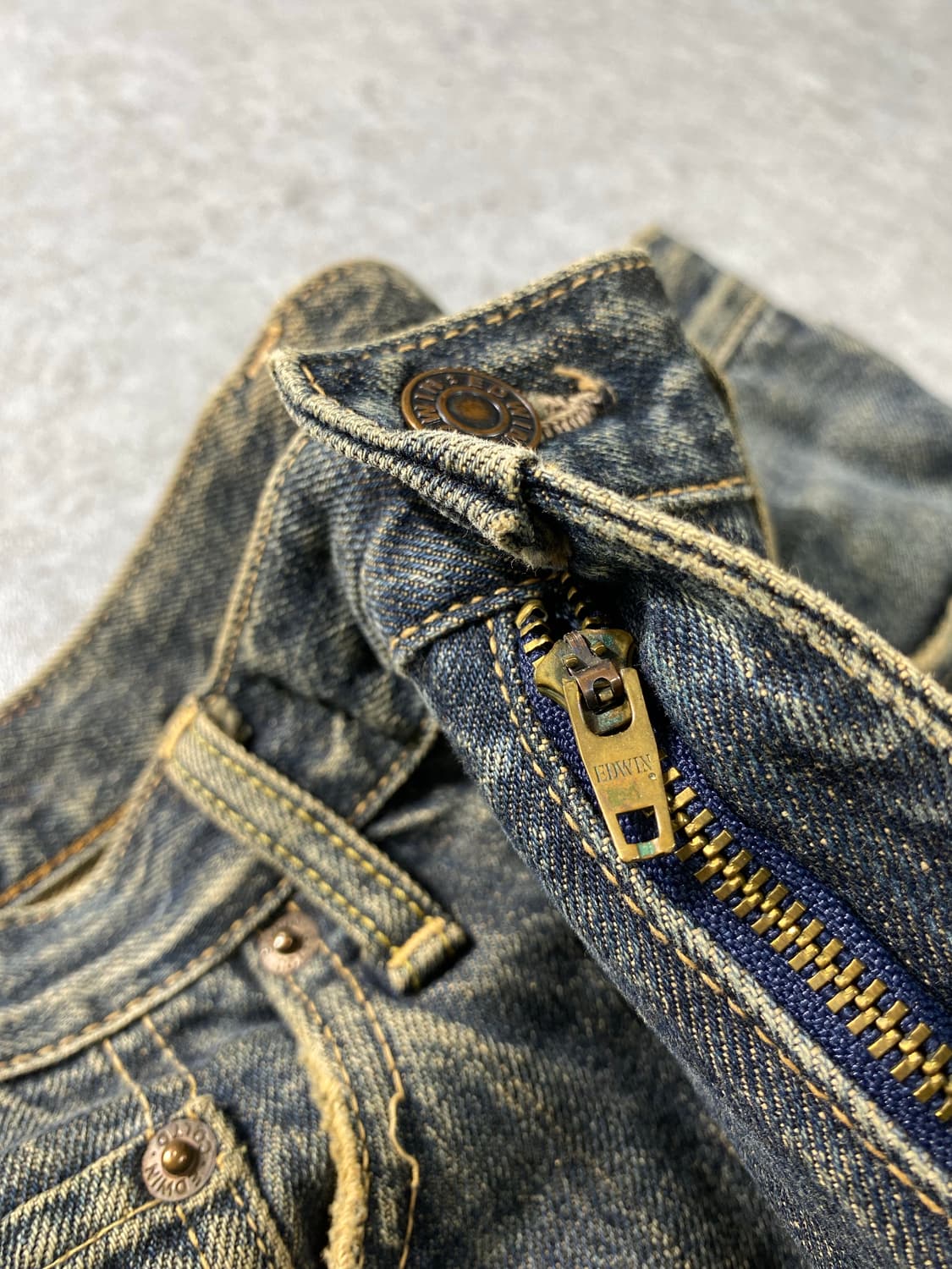 [31] EDWIN 503 에드윈 빈티지 레귤러핏 데님팬츠 상품이미지4