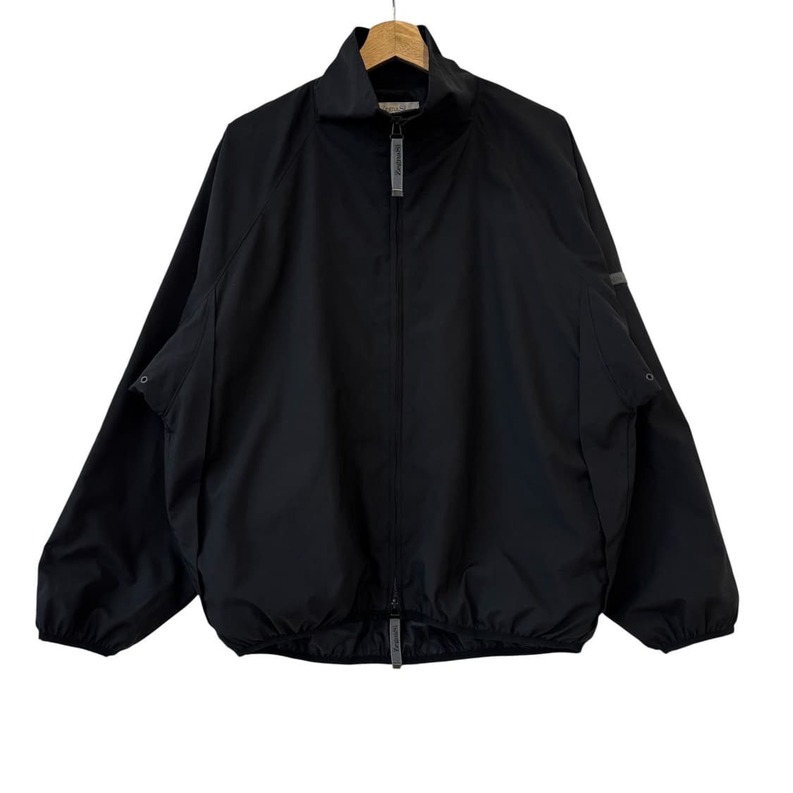 제냐스포츠 투웨이 바람막이 자켓 블랙 상품이미지1