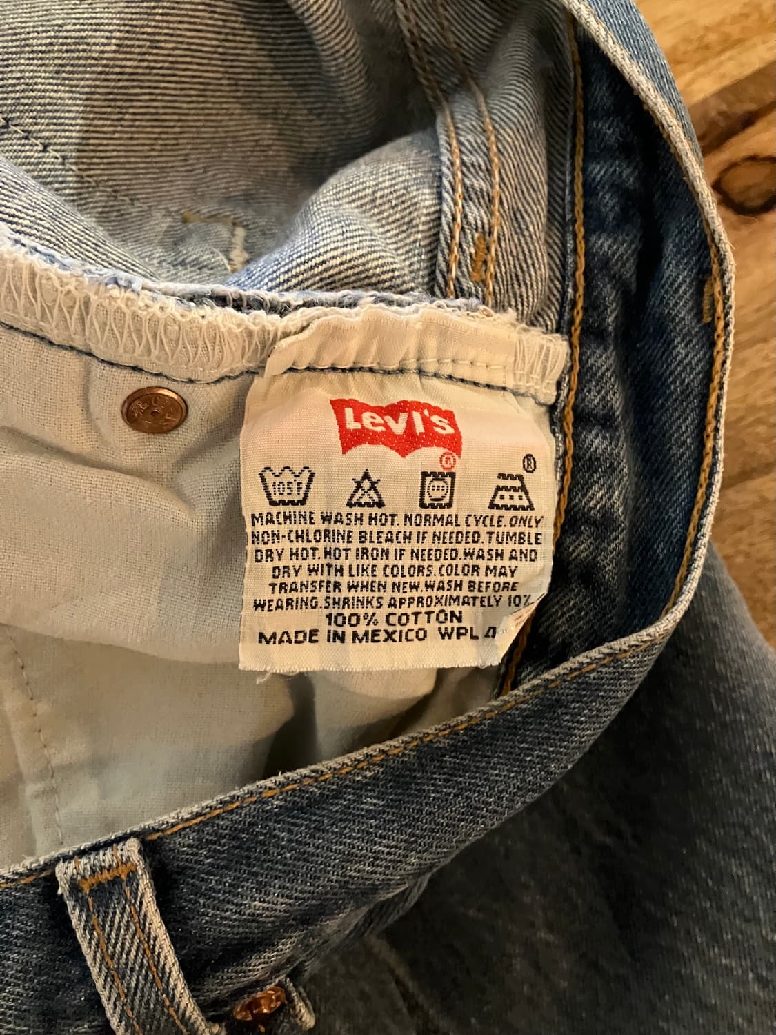 00s 빈티지 리바이스 501 데님 팬츠 빅사이즈 상품이미지9