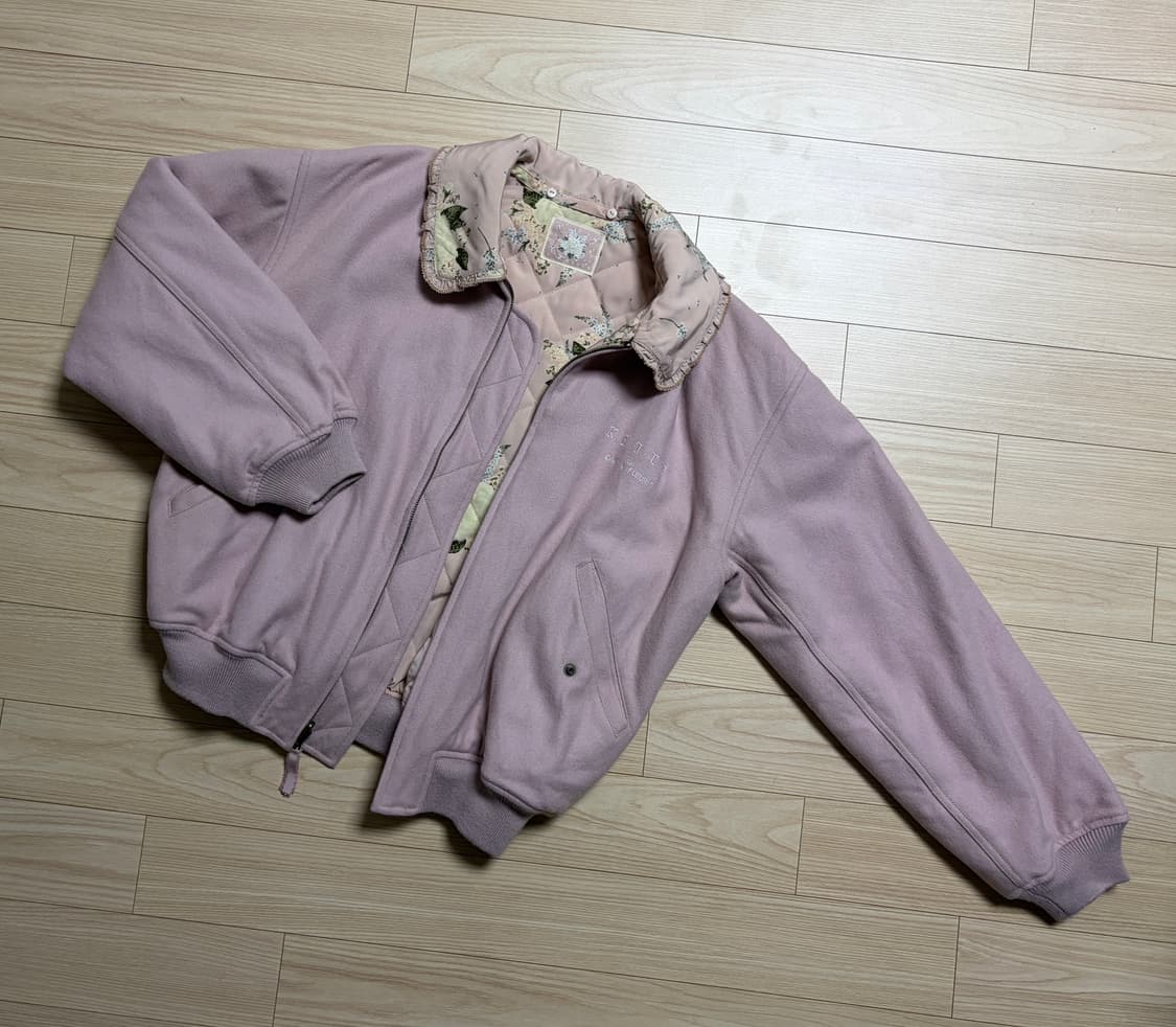 Ketty 자수 리버시블 블루종 상품이미지2