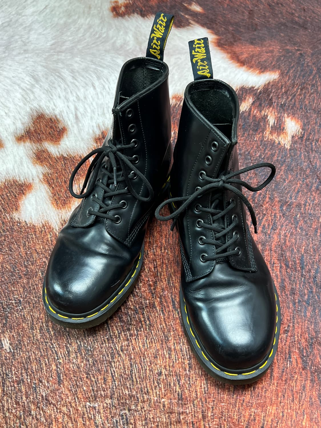 [260] 닥터마틴 1460 스무스 8홀 워커 블랙 상품이미지1