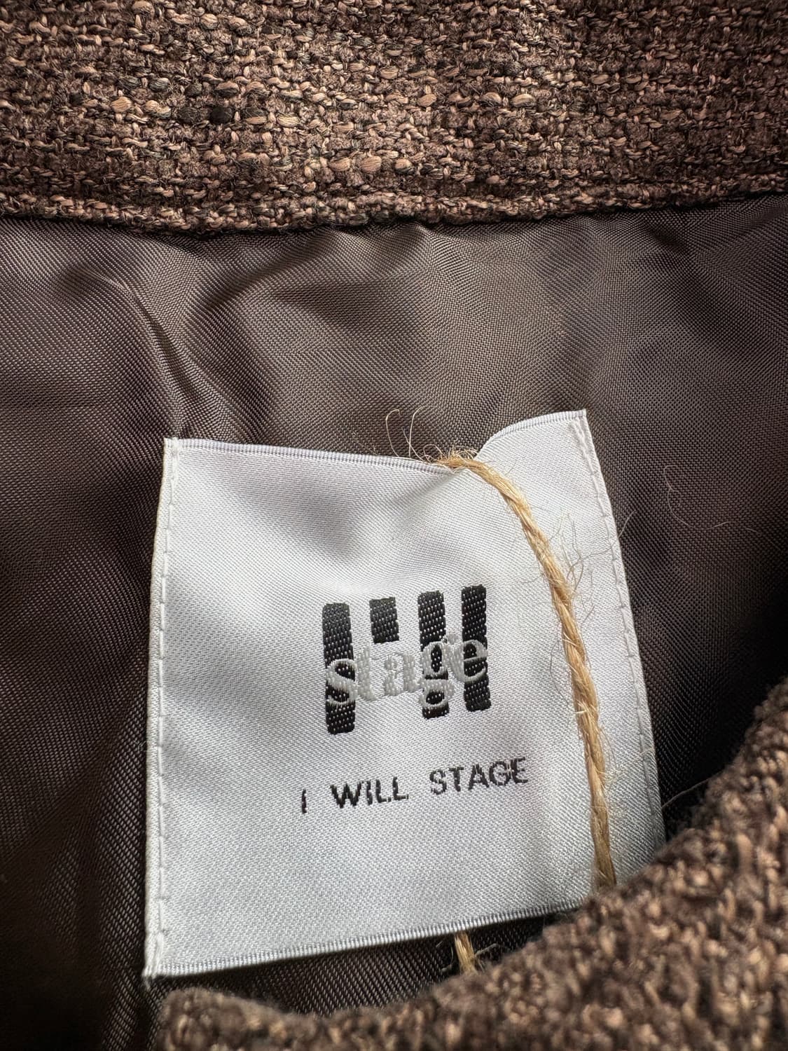 빈티지 데드스탁 크롭 트위드 자켓 3345 상품이미지3