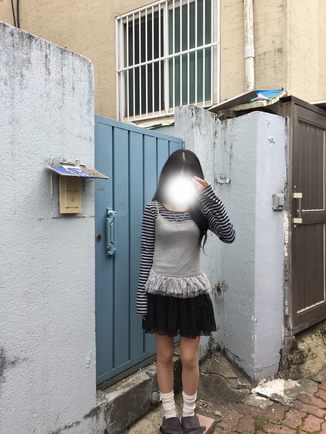 빈티지 레이어드 코디세트 상품이미지5