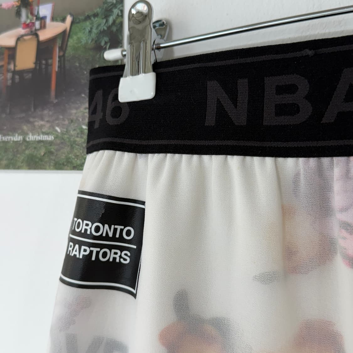 [F] NBA 레이어드 프로럴 스커트 상품이미지5