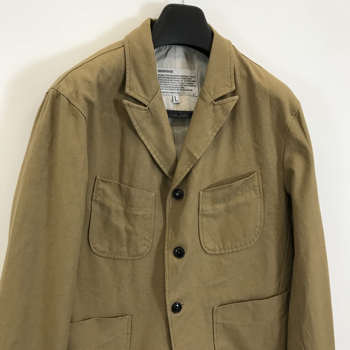 유니폼브릿지 코튼 블레이저자켓 [L] 상품이미지2