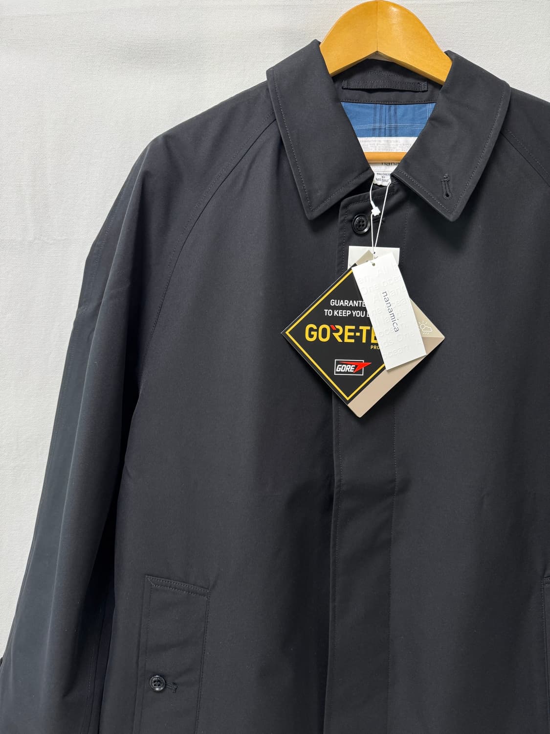 나나미카 고어텍스 수티앵 칼라 코트 M 상품이미지2