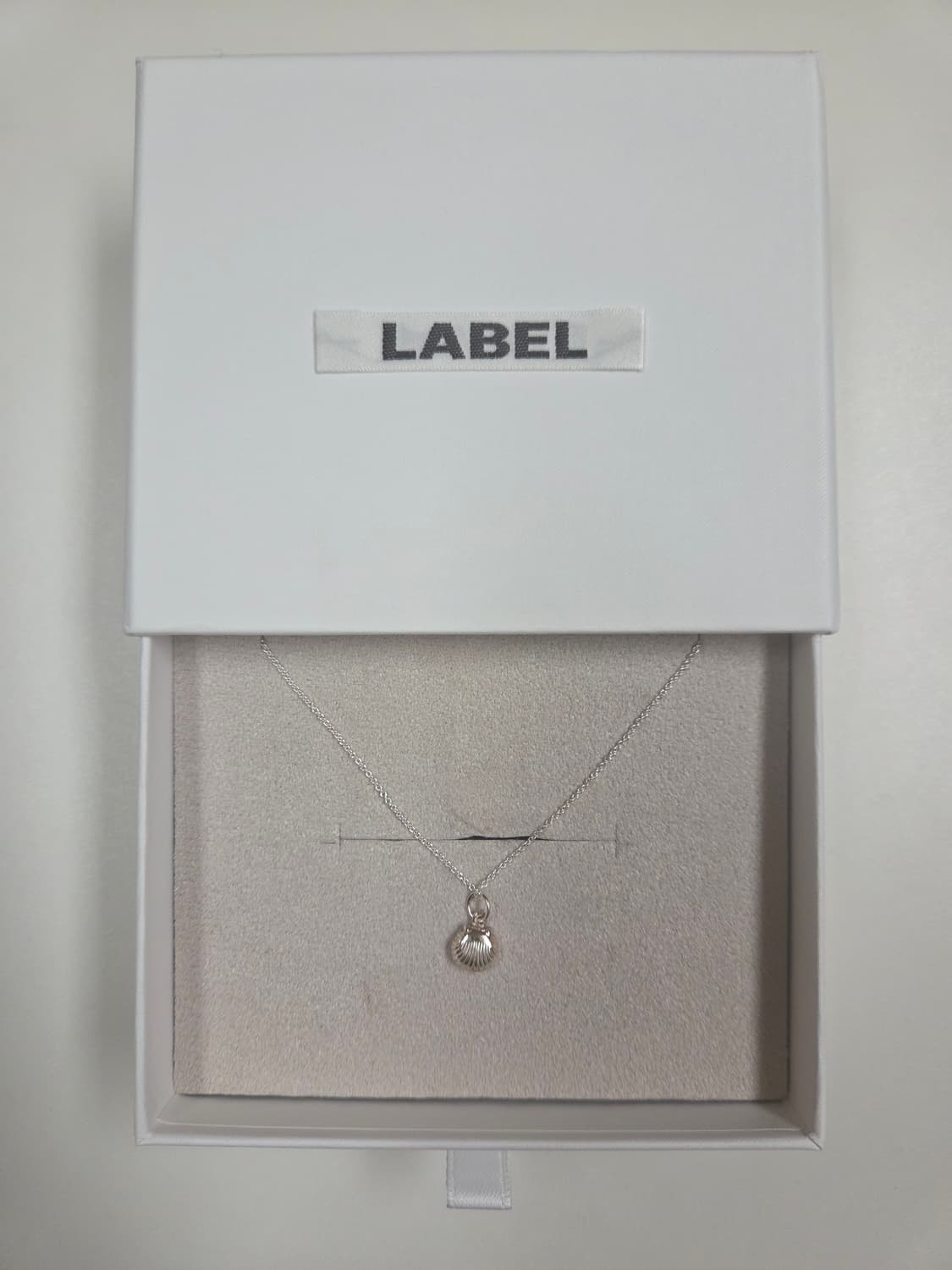 라벨아카이브 실버 목걸이 상품이미지1