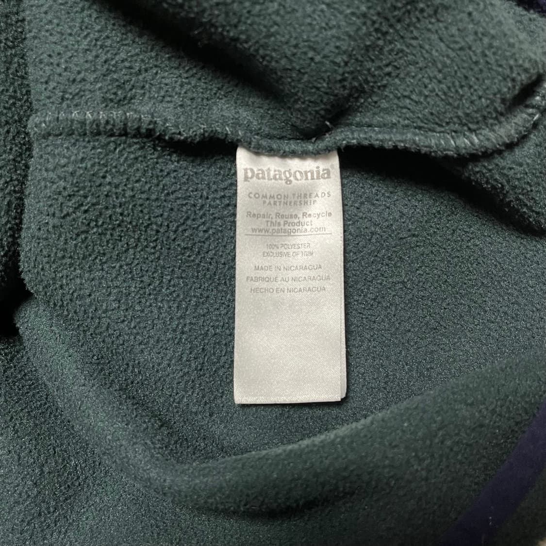 파타고니아 신칠라 다크 그린 상품이미지4