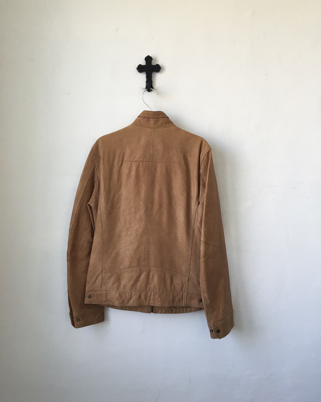 Lamb leather high neck multi pocket jack 상품이미지3
