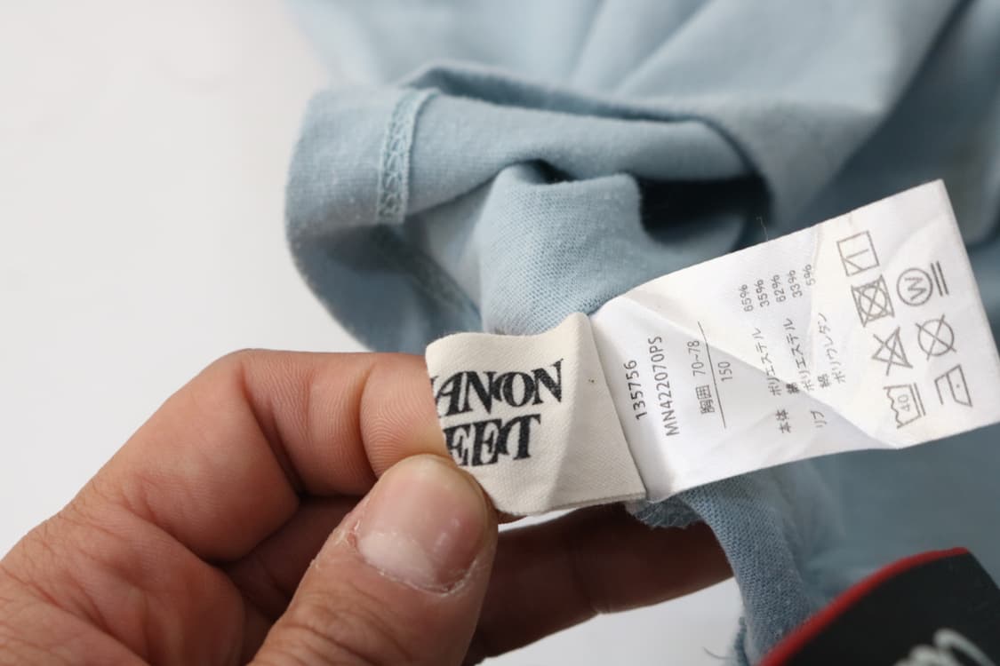 롤링스톤즈 텅 로고 빈티지 블루 롱 슬리브 티셔츠 (150) 상품이미지9