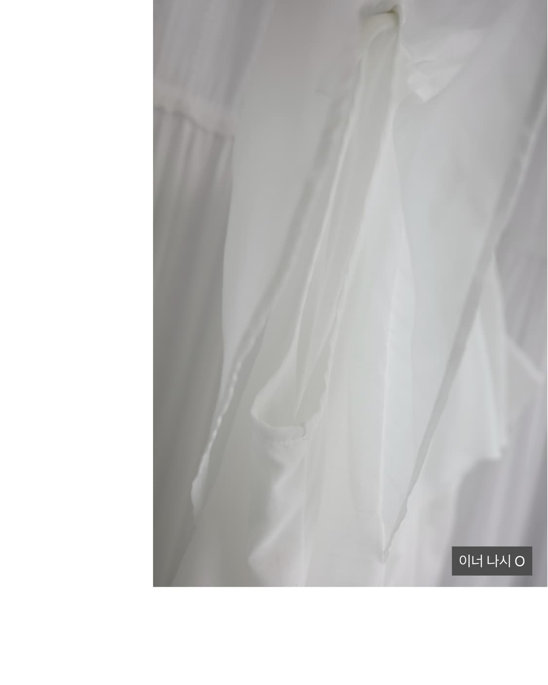 White ribbon blouse 상품이미지5