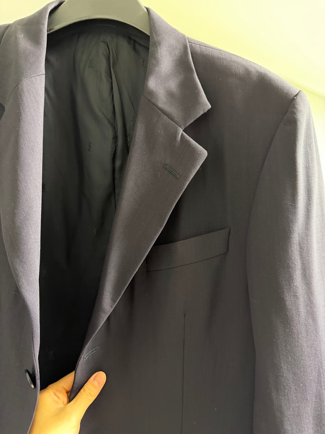 입생로랑 YSL 남성 블레이저 네이비 상품이미지6