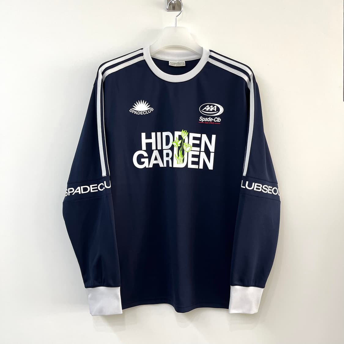 스페이드클럽서울 SCS 네이비 풋볼 티셔츠 상품이미지2
