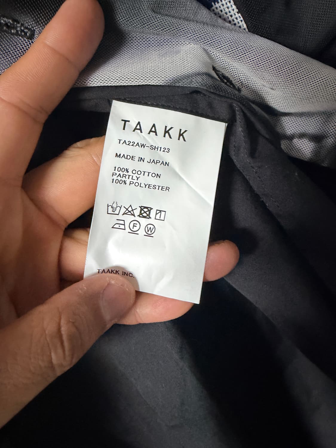 taakk 22 aw 시스루 셔츠 1 상품이미지7