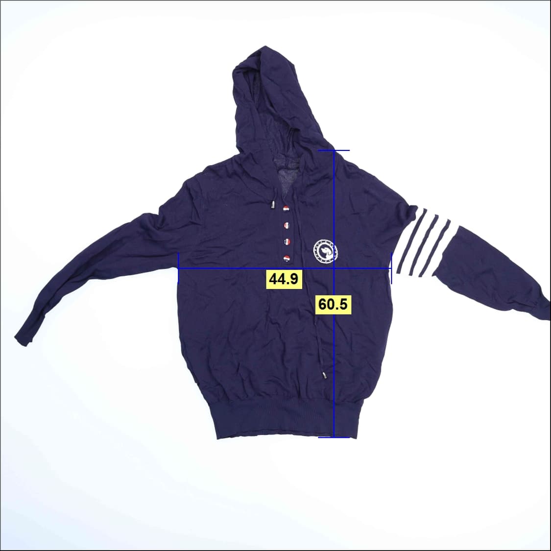 XS정도 빈티지완정 여성 니트후드 0210H1 상품이미지4