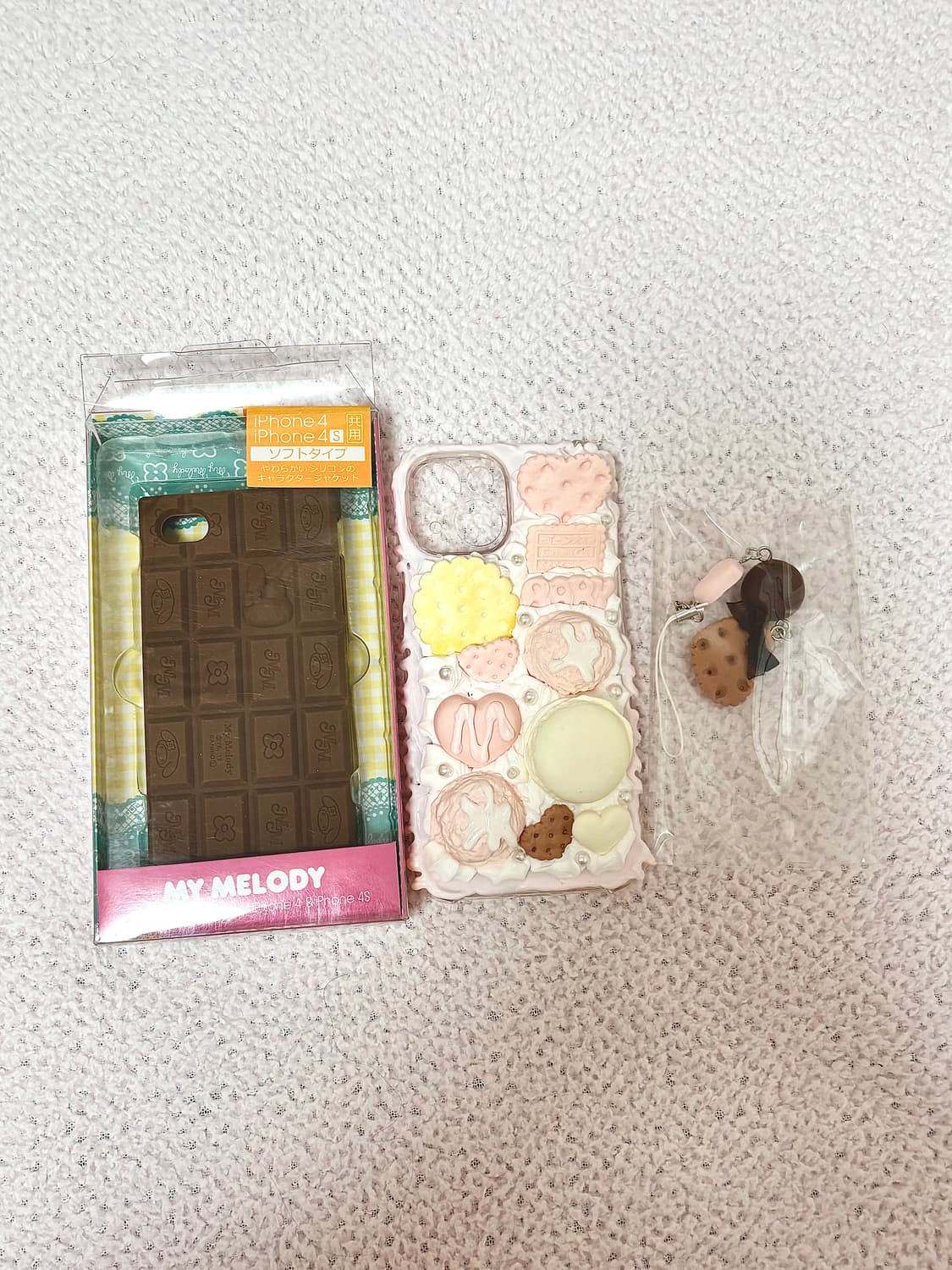 마이멜로디 초콜릿 폰케이스 히메갸루 라떼갸루  상품이미지1