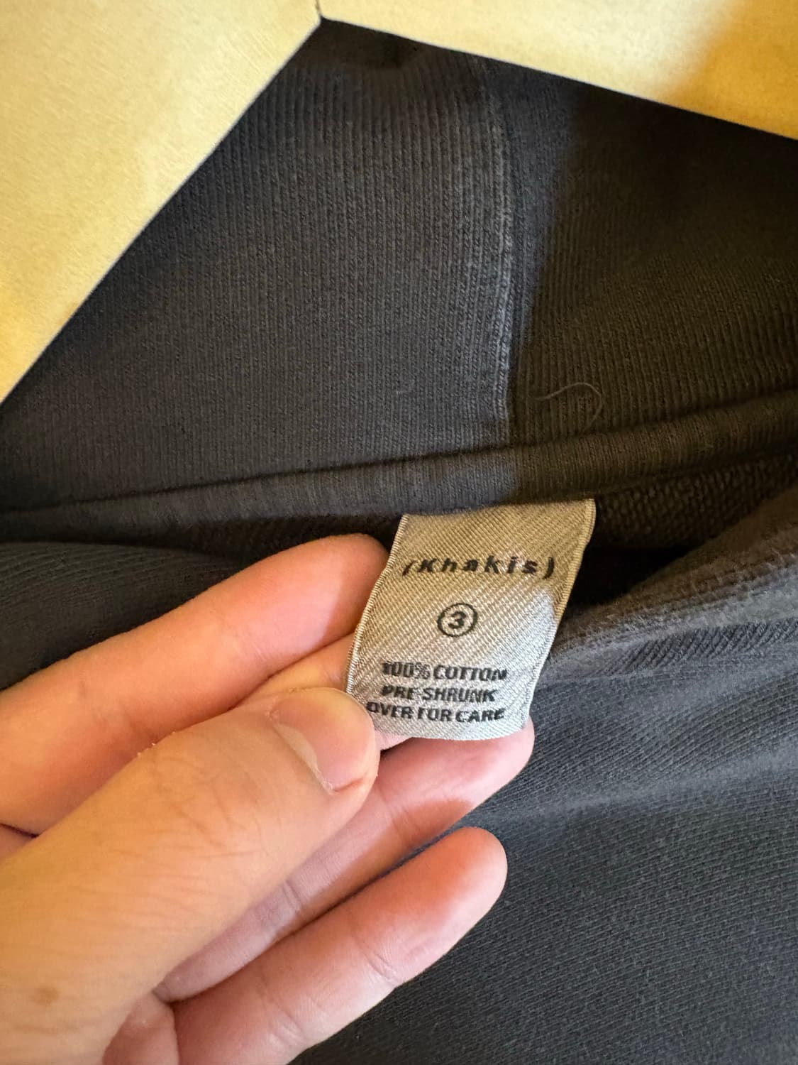 3) 카키스 khakis overdyed hoodie brown 상품이미지4